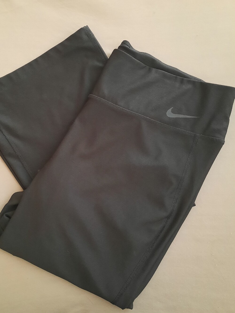 Nike Dri-FIT Power Poly Black Flare Leg Training Pants XL